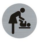 Baby verschonen op het damestoilet