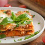 Uitgesteld succes van de vegetarische lasagne