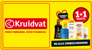 Aanbieding Kruidvat Zonbescherming